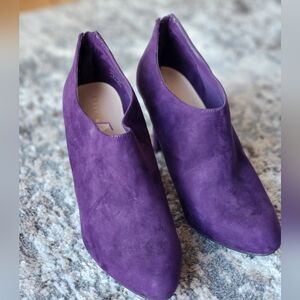 Kelly & Katie Size 11 Elegant Purple Suede Women's Shoes
